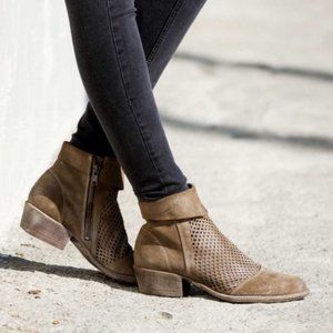 Brand New In Box ROAN Suede Booties